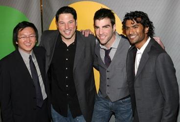 Zachary Quinto, Masi Oka, Greg Grunberg a Sendhil Ramamurthy
