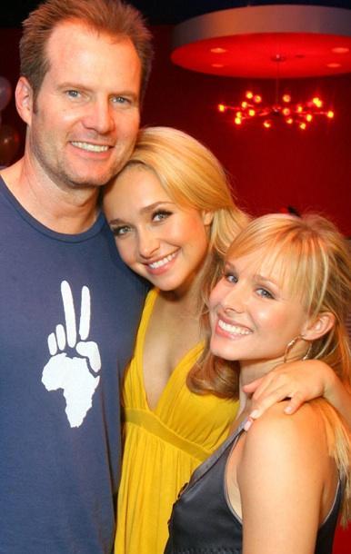 Jack Coleman, Hayde Panettiere a Kristen Bell.jpg